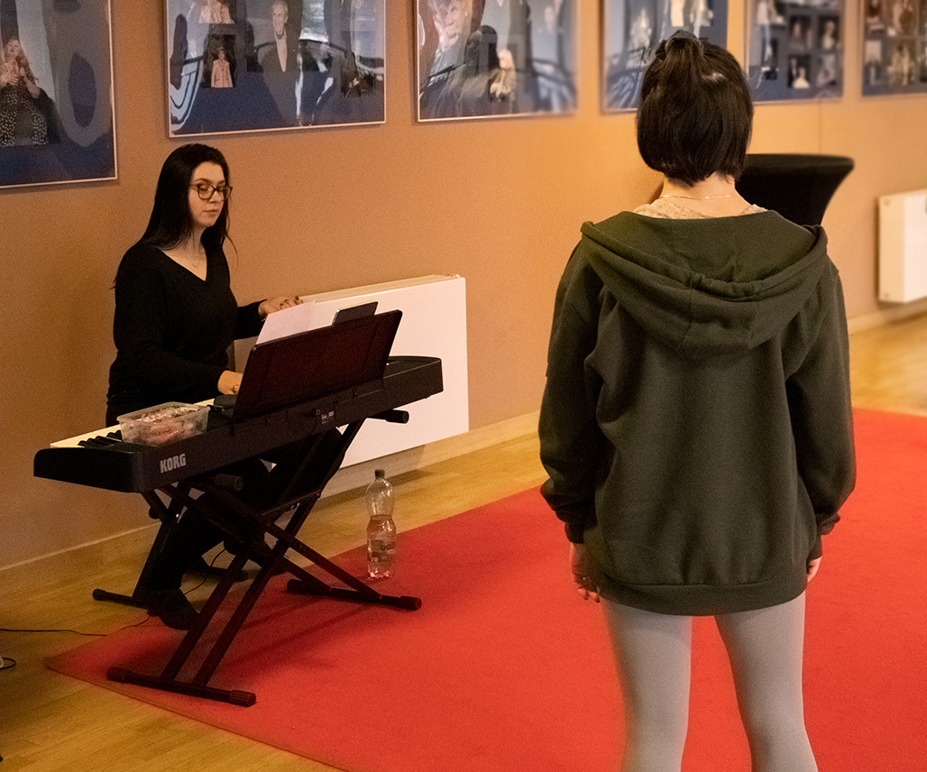 Próba i praca z uczestnikami Fundacji ShowTime